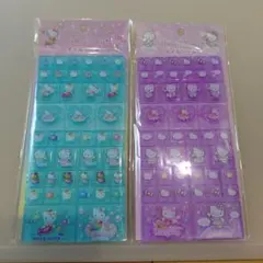 未開封 ハローキティ タイルシール 2枚 マーメイド フェアリー サンリオ