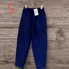 カーゴパンツ ネイビーレディースパンツ　タグ付き Sサイズ