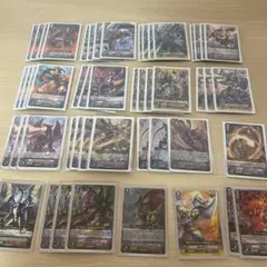 ヴァンガード　オーバーロード　デッキ　かげろう　pスタン 引退品　スリーブ付き ヴァンガード オーバーロード デッキ かげろう pスタン 引退品