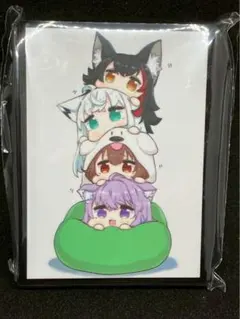 大神ミオ 白上フブキ 戌神ころね 猫又おかゆ カードスリーブ