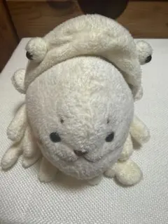 しろたん　イカに変身ぬいぐるみ