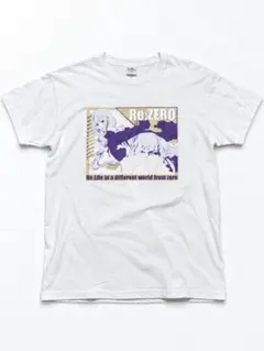 Re:ゼロから始める異世界生活 Re:ZERO キャラクター Tシャツ L