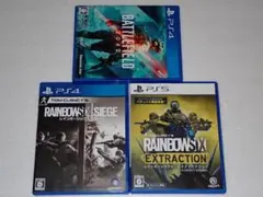 レインボーシックス エクストラクション & バトルフィールド2042 & シージ