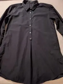 ユニクロ UNIQLO プラスジェイ +J プルオーバー 黒 長袖 綿