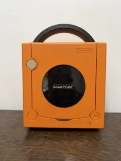 美品オレンジ ゲームキューブ 本体 コントローラー無し