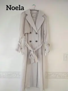 Noela　ベージュ　シアートレンチコート　ジャケット　アウター
