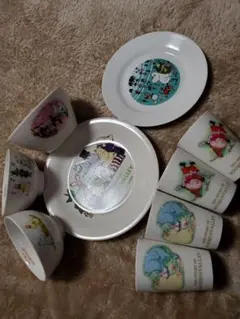 ムーミン　食器セット　非売品　ムーミン缶プレゼント