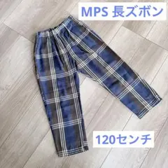 MPS チェック柄ウエストゴムパンツ