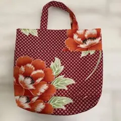 花柄トートバッグ