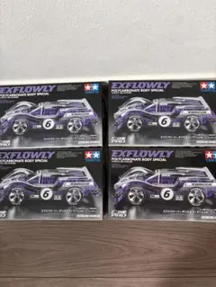 ミニ四駆 レイボルフ イエローSP エクスフローリー レッドSP MA