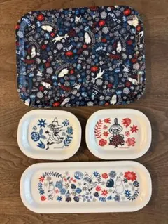 ムーミン インテリアトレー 4枚セット　付録