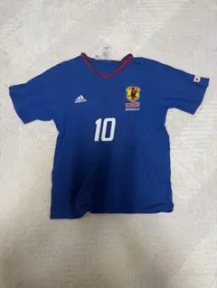 adidas 日本代表 2004 KIRIN サッカー Tシャツ 10番 L