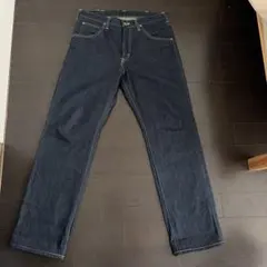 Lee ダークブルー ストレートデニム