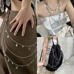 3連スターチャーム ウォレットチェーンのサムネイル