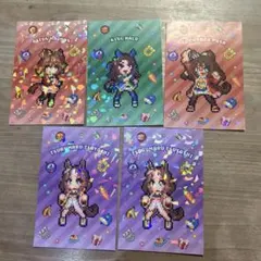 ウマ娘 熱血ハチャメチャ大感謝祭 ポストカード 5枚セット