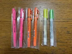 新品未使用 蛍光ペン（ぺんてる・ゼブラ） 6本セット