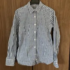 無印良品　チェック柄シャツMサイズ