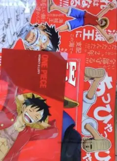.ワンピース　クリアファイル　2種