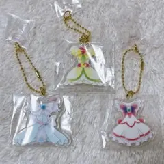 プリキュア 一番くじ Ｅ賞 コスチュームアクリルチャーム 3種セット