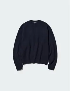 UNIQLO プレミアムラムクルーネックセーター