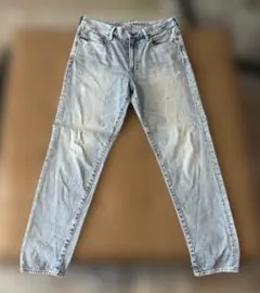 ヒステリックグラマー USED加工 テーパード デニムパンツ 30inchのサムネイル