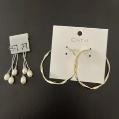 ピアス2個セット　新品未使用