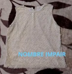 NOMBRE IMPAIR ノースリーブ　Ｆのサムネイル