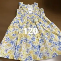 WILL MERY ノースリーブ 花柄ワンピース 120のサムネイル