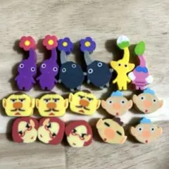 ピクミン つめつめ消しゴム 16個 ミニ消しゴム⑤