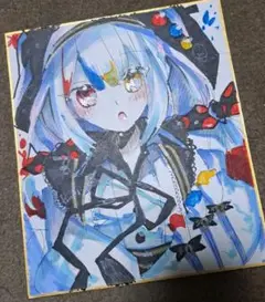 魔法少女ノ魔女裁判 まのさば 城ヶ崎ノア 手描きイラスト