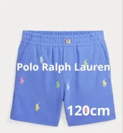【Polo Ralph Lauren】コットンメッシュショートパンツ刺繍