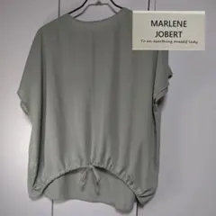 UH【閲覧数51】【L】MARLENE JOBERT 半袖 ドローストリング付