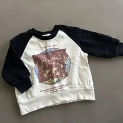 グラフィックプリント トレーナー 100cm