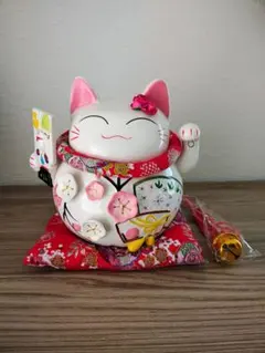 招き猫 風水 親子猫 インテリア 開運 恋愛運 金運 オブジェ 大型