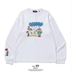 XLARGE エクストララージ TWO OF A KIND ロンT white