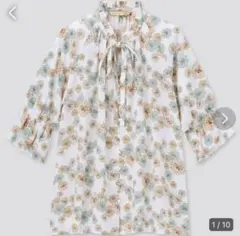 美品 ユニクロ✩ポール＆ジョー✩7分丈ブラウス Paul & JOE