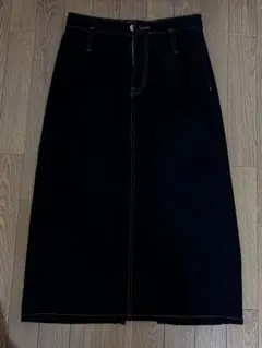 zara ロングスカート 黒