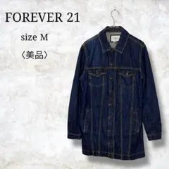 美品✨【フォーエバートゥエンティワン】デニムジャケット　Gジャン　アウター　M