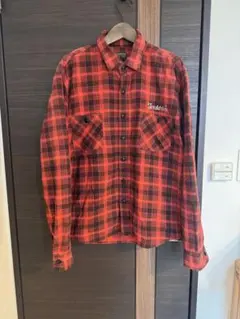 【L】TENDERLOIN T-PRINT FLANNEL CHECK SHTのサムネイル