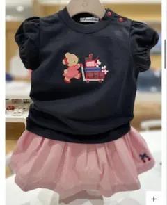 【美品】familiar ファミリア Tシャツ　80のサムネイル