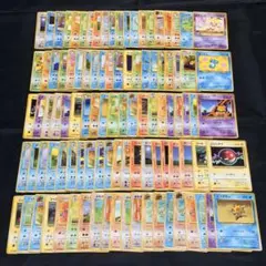 ⭐️即購入OK⭐️ポケカ　旧裏　ライチュウ　御三家　カスミ　タケシ　大量　まとめ売り カスミ タケシなど 旧裏 ノーマル 100枚セット まとめ売り - メルカリ
