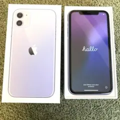 Apple iPhone 11 ラベンダー 本体【Hatci Mizu様専用】