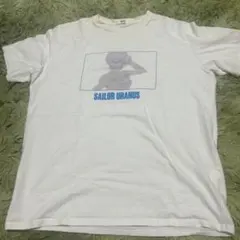 WEGO セーラーウラヌス 半袖 Tシャツ ホワイト