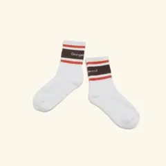 吉野北人　Orange wood Line Accent Socks Pack