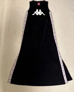 Kappa ノースリーブ ワンピース ブラックのサムネイル