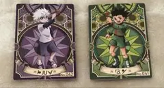 HUNTER×HUNTER 銀だこ コラボカード ゴン キルア 2枚セット