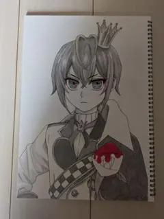 手描きイラスト　ツイステッドワンダーランド　リドルローズハート