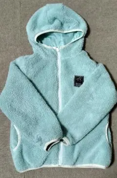 ミントグリーン フリースジャケット リバーシブル