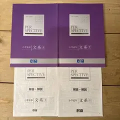 ena 小5 パースペクティブ 下期 回答解説付 4冊セット - メルカリ