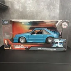 Jada 1989 Ford Mustang GT ミニカー　新品未開封のサムネイル